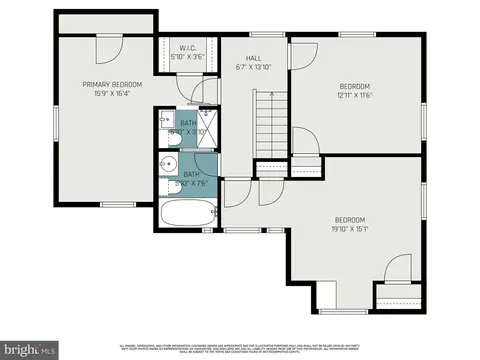 Floorplan - 324 Kerneway, Baltimore, MD 21212 photo 2 of 3