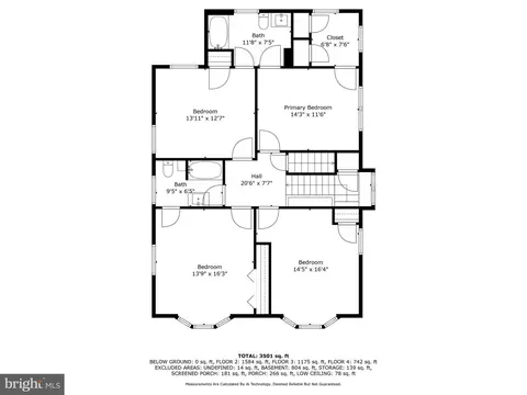 Floorplan - 2403 W Rogers Ave, Baltimore, MD 21209 photo 2 of 5