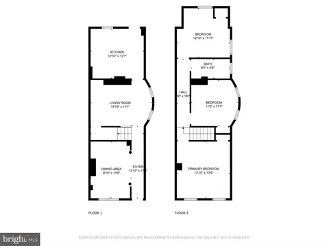 Floorplan - 3116 Barclay St, Baltimore, MD 21218 photo 3 of 3