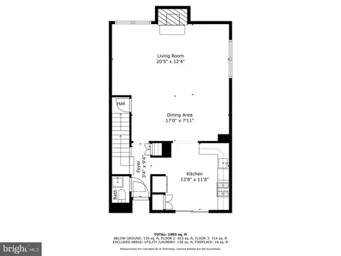 Floorplan - 1985 Greenberry Rd, Baltimore, MD 21209 photo 4 of 4