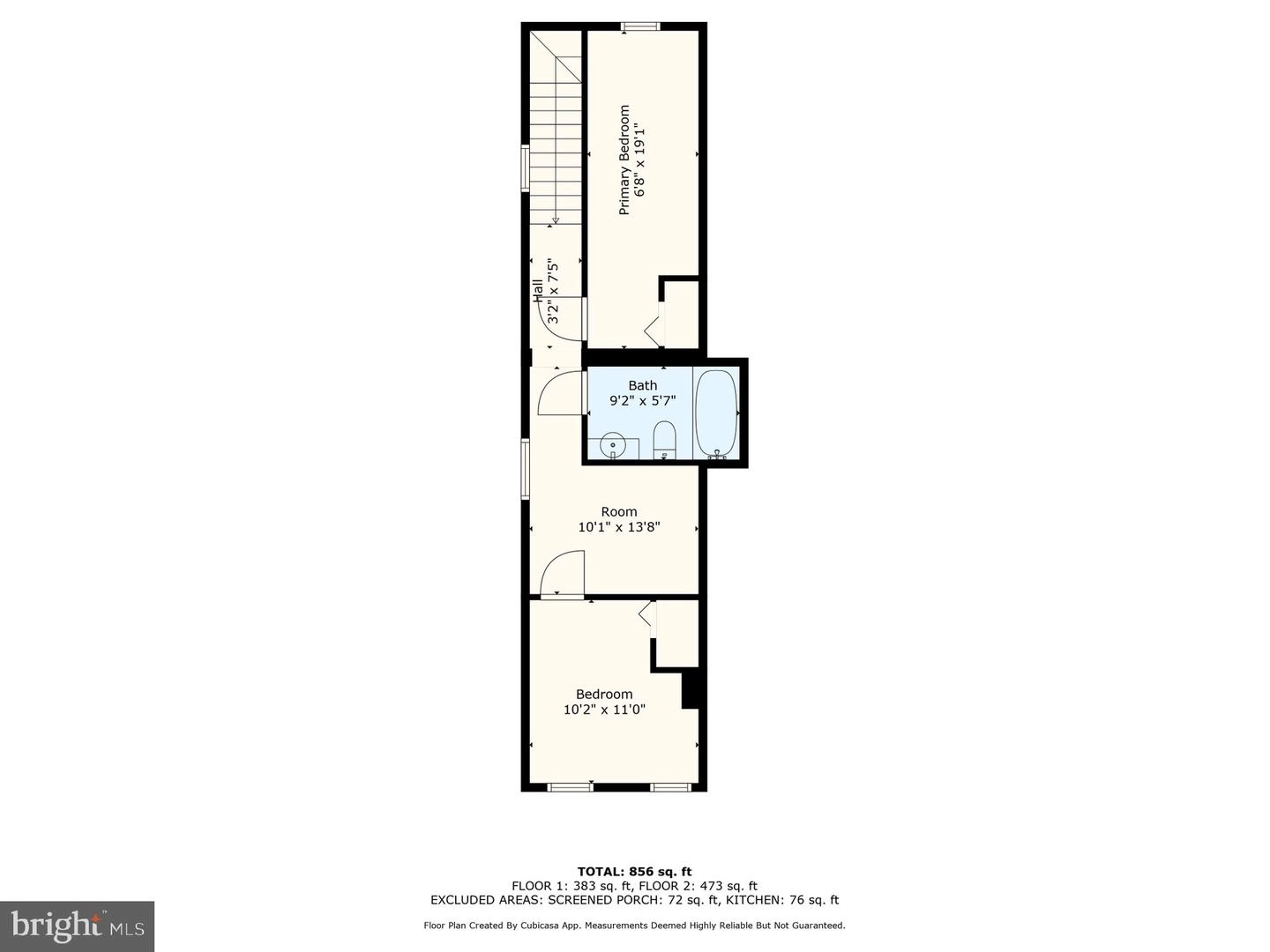 Floorplan - 1226 N Spring St, Baltimore, MD 21213 photo 2 of 3