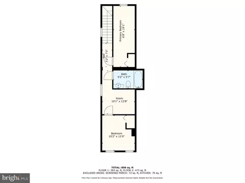 Floorplan - 1226 N Spring St, Baltimore, MD 21213 photo 2 of 3