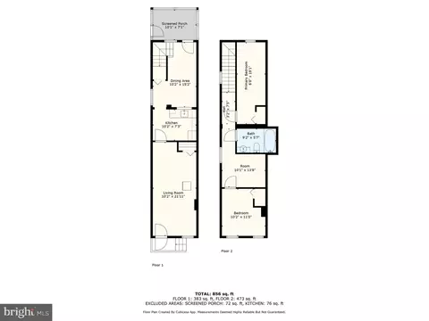 Floorplan - 1226 N Spring St, Baltimore, MD 21213 photo 3 of 3
