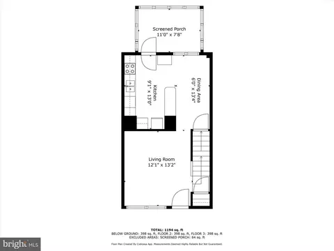 Floorplan - 625 Queensgate Rd, Baltimore, MD 21229 photo 2 of 4