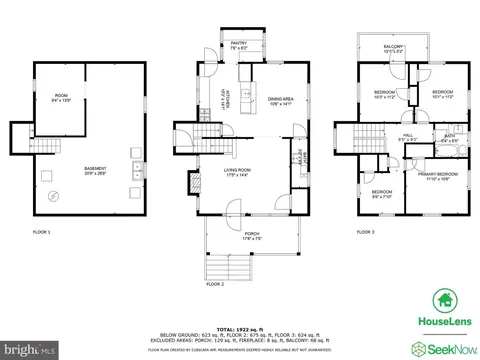 Floorplan - 604 Saint Dunstans Rd, Baltimore, MD 21212 photo 4 of 4