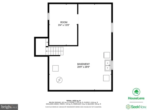 Floorplan - 604 Saint Dunstans Rd, Baltimore, MD 21212 photo 3 of 4