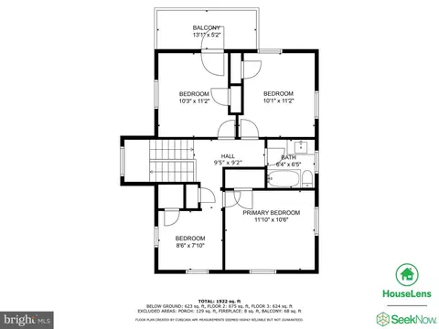 Floorplan - 604 Saint Dunstans Rd, Baltimore, MD 21212 photo 2 of 4