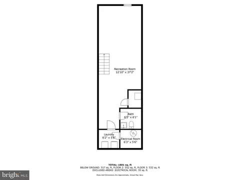 Floorplan - 631 W 33rd St, Baltimore, MD 21211 photo 3 of 4