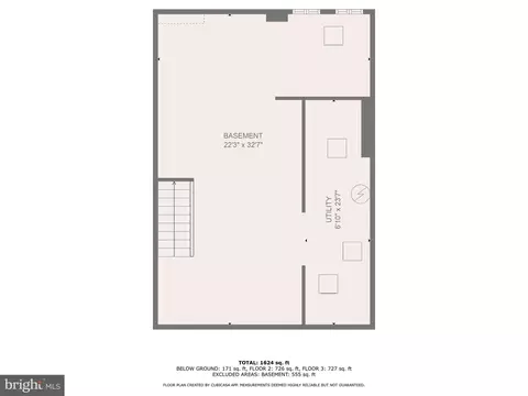 Floorplan - 1639 E Cold Spring Ln, Baltimore, MD 21218 photo 3 of 4