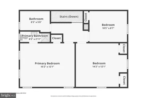 Floorplan - 3602 Echodale Ave, Baltimore, MD 21214 photo 2 of 4
