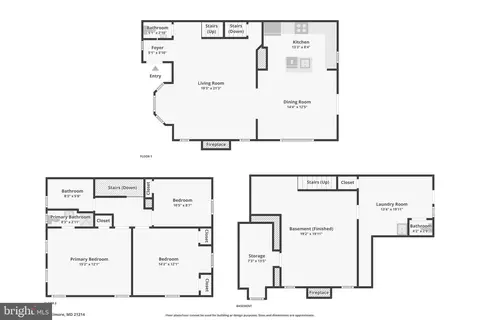 Floorplan - 3602 Echodale Ave, Baltimore, MD 21214 photo 4 of 4