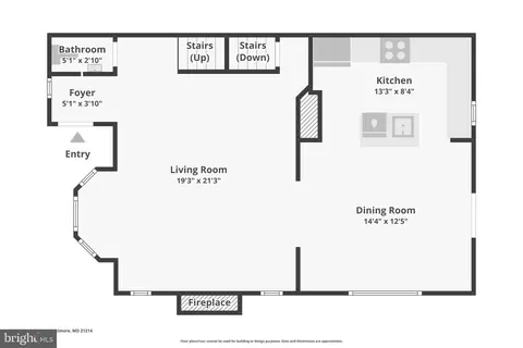 Floorplan - 3602 Echodale Ave, Baltimore, MD 21214 photo 1 of 4
