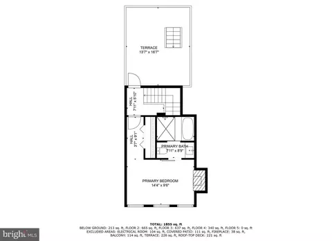 Floorplan - 1014 E Preston St, Baltimore, MD 21202 photo 2 of 6