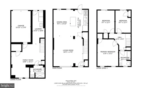 Floorplan - 4331 Sheldon Ave, Baltimore, MD 21206 photo 1 of 4