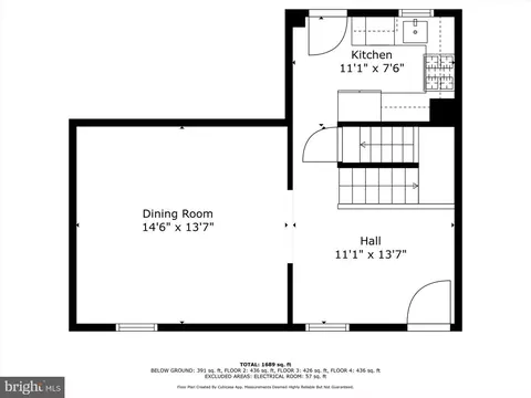 Floorplan - 516 Warner St, Baltimore, MD 21230 photo 5 of 5