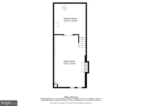 Floorplan - 1802 Barclay St, Baltimore, MD 21202 photo 2 of 5