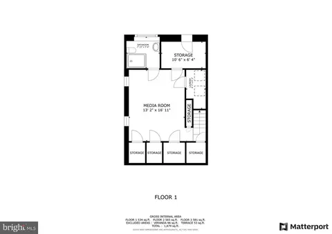 Floorplan - 1100 Andover Rd, Baltimore, MD 21218 photo 1 of 3