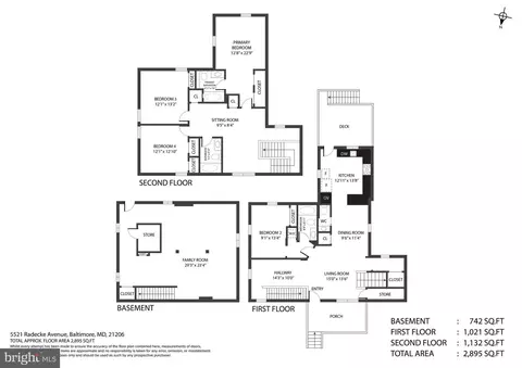 Floorplan - 5521 Radecke Ave, Baltimore, MD 21206 photo 1 of 1