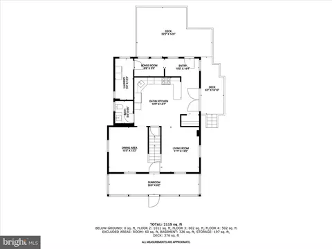 Floorplan - 1917 Breitwert Ave, Baltimore, MD 21230 photo 1 of 9