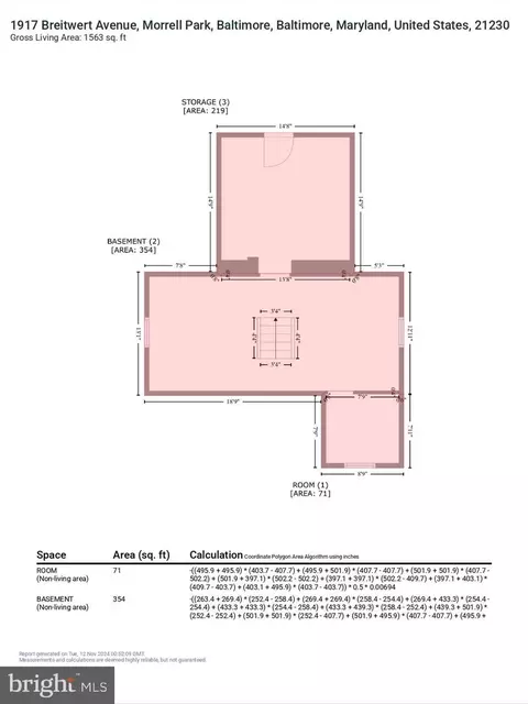 Floorplan - 1917 Breitwert Ave, Baltimore, MD 21230 photo 8 of 9