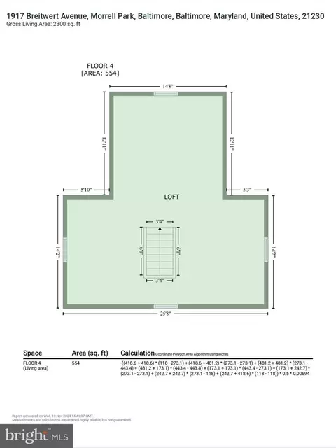 Floorplan - 1917 Breitwert Ave, Baltimore, MD 21230 photo 6 of 9