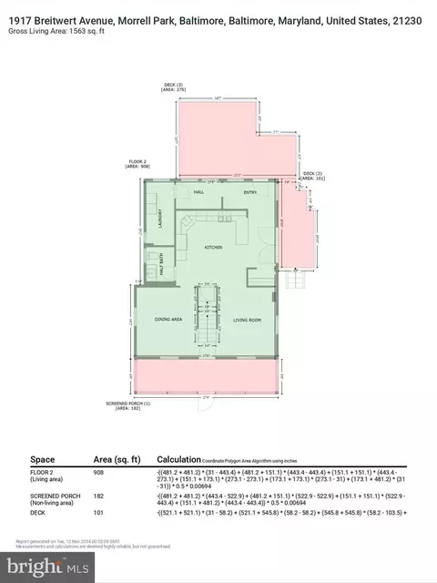Floorplan - 1917 Breitwert Ave, Baltimore, MD 21230 photo 2 of 9
