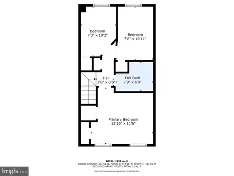 Floorplan - 4520 Manorview Rd, Baltimore, MD 21229 photo 2 of 4