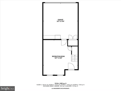 Floorplan - 2616 Lighthouse Ln, Baltimore, MD 21224 photo 1 of 5