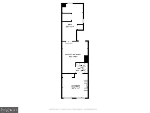 Floorplan - 1106 Cathedral St, Baltimore, MD 21201 photo 3 of 5