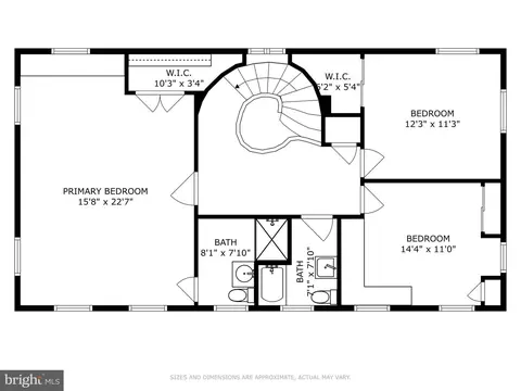 Floorplan - 3500 Fallstaff Rd, Baltimore, MD 21215 photo 2 of 3