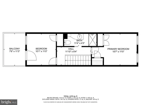 Floorplan - 131 N Decker Ave, Baltimore, MD 21224 photo 3 of 4