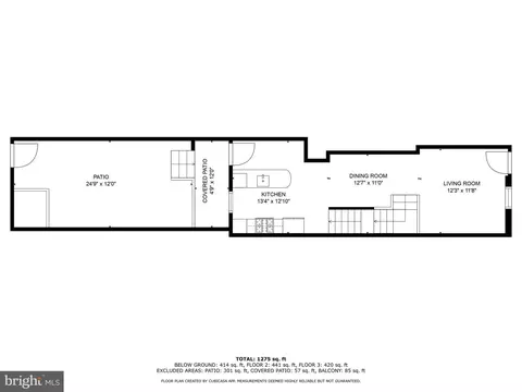 Floorplan - 131 N Decker Ave, Baltimore, MD 21224 photo 1 of 4