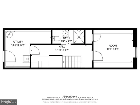 Floorplan - 131 N Decker Ave, Baltimore, MD 21224 photo 2 of 4