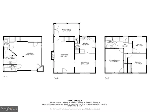Floorplan - 841 E Belvedere Ave E, Baltimore, MD 21212 photo 4 of 4