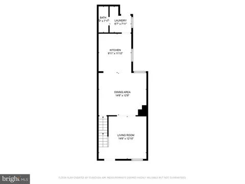 Floorplan - 607 Savage St, Baltimore, MD 21224 photo 1 of 2