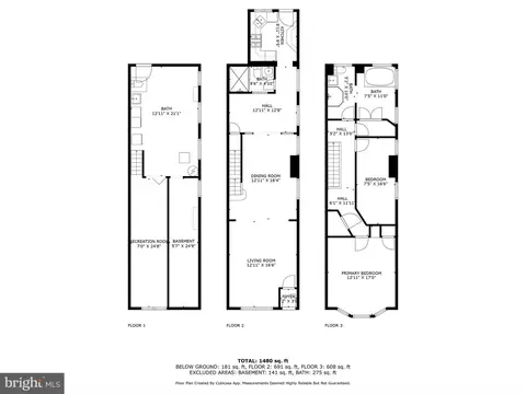 Floorplan - 2623 Eastern Ave, Baltimore, MD 21224 photo 1 of 4