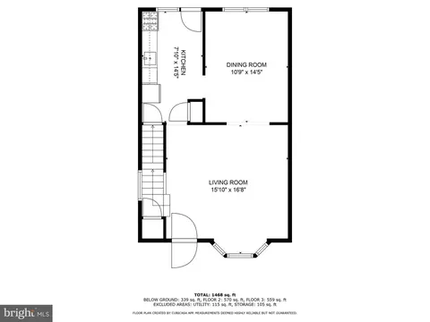 Floorplan - 5826 Leith Walk, Baltimore, MD 21239 photo 1 of 4