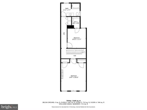 Floorplan - 104 S Gilmor St, Baltimore, MD 21223 photo 5 of 5