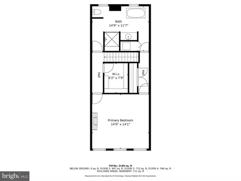 Floorplan - 104 S Gilmor St, Baltimore, MD 21223 photo 2 of 5