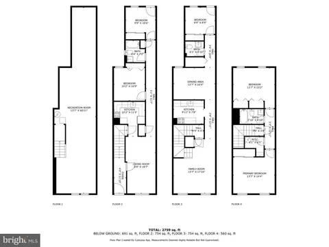 Floorplan - 312 E 22nd St, Baltimore, MD 21218 photo 5 of 5