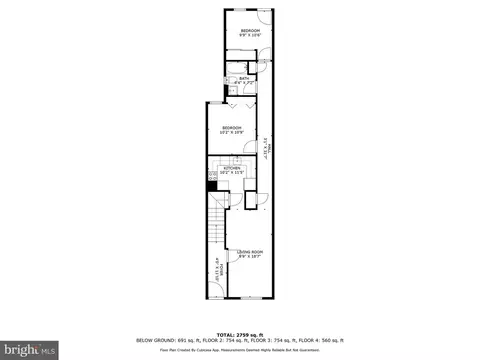 Floorplan - 312 E 22nd St, Baltimore, MD 21218 photo 2 of 5