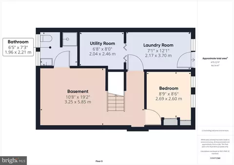 Floorplan - 3620 Bonview Ave, Baltimore, MD 21213 photo 2 of 4