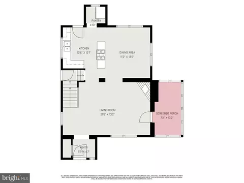 Floorplan - 3603 Dennlyn Rd, Baltimore, MD 21215 photo 1 of 3