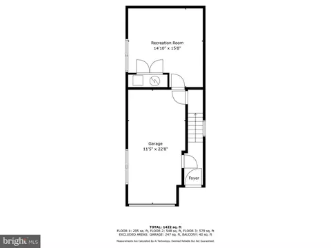 Floorplan - 1518 Baldwin St, Baltimore, MD 21211 photo 4 of 4