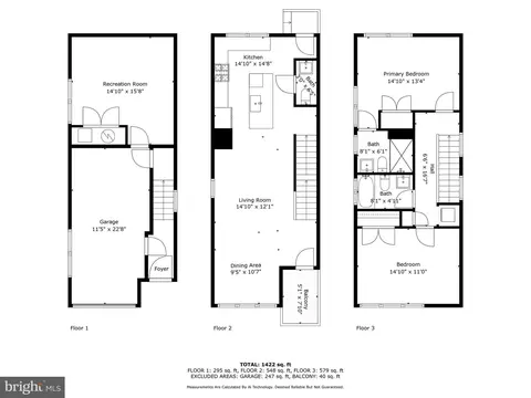 Floorplan - 1518 Baldwin St, Baltimore, MD 21211 photo 1 of 4