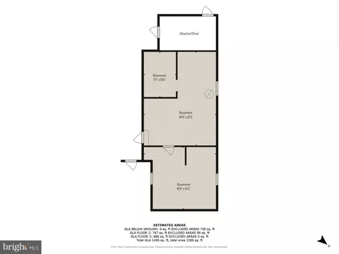 Floorplan - 5222 Cuthbert Ave, Baltimore, MD 21215 photo 3 of 4