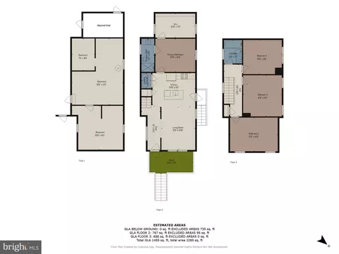 Floorplan - 5222 Cuthbert Ave, Baltimore, MD 21215 photo 4 of 4
