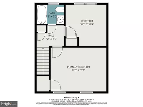 Floorplan - 1328 Meridene Dr, Baltimore, MD 21239 photo 2 of 3