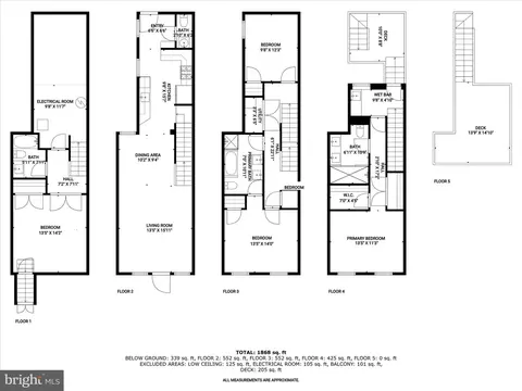 Floorplan - 1214 Hull St, Baltimore, MD 21230 photo 1 of 6