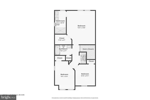 Floorplan - 1800 Eager St, Baltimore, MD 21205 photo 1 of 4